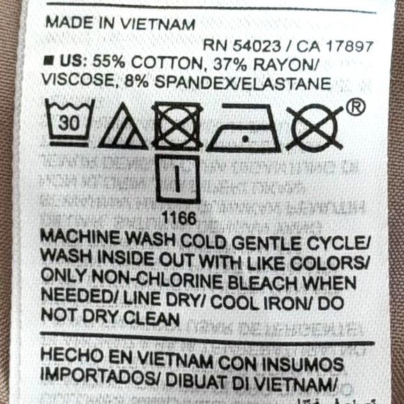 Old Navy Size 12 Mocha Taffy Pixie High-Waisted Secret Smooth Pockets Pants - Picture 7 of 8